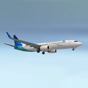 โมเดลเครื่องบินกระดาษ-แฮนด์เมด-diy-1-ถึง-100-garuda-indonesia-boeing-737-800