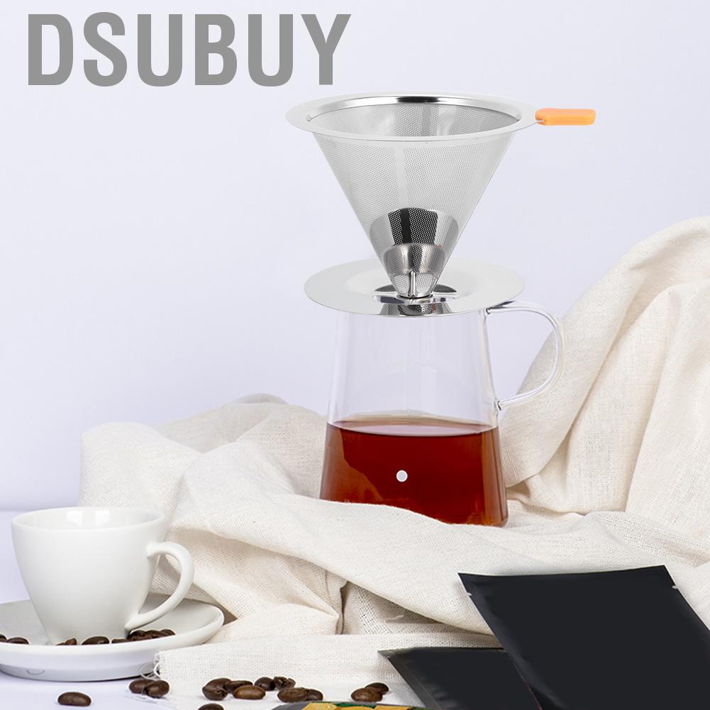 dsubuy-304-stainless-steel-integrated-coffee-filter-paperless-reusable-us