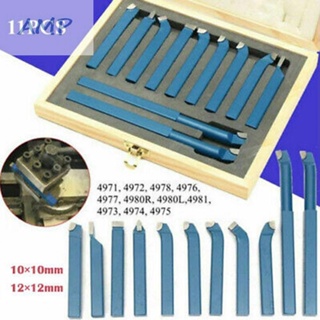 ⚡NEW 9⚡Tip Milling Cutter Drill External Turning Tools Outer Circles 11PCS Bit