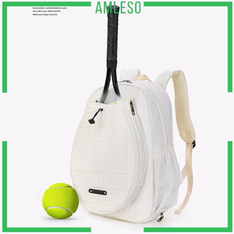 amleso-กระเป๋าเป้สะพายหลัง-สําหรับใส่ไม้เทนนิส-ลูกเทนนิส