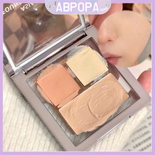 Abpopa Beauty HERORANGE พาเลตต์คอนซีลเลอร์ ให้ความชุ่มชื้น เบา ไร้ที่ติ สามสี สะอาด และละเอียดอ่อน