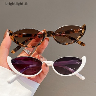 [Brightlight] แว่นตากันแดดแฟชั่น ทรงตาแมว สไตล์มินิมอล สําหรับผู้หญิง [TH]
