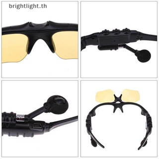 [Brightlight] แว่นตากันแดด บลูทูธไร้สาย 5.0 สําหรับขับขี่ เล่นกีฬา [TH]