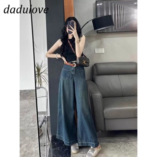 DaDulove💕 New American Ins High Street Retro Jeans Niche High Waist Loose Wide Leg Pants Large Size Trousers