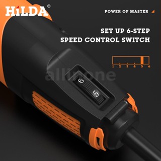 Allinone HILDA เครื่องเจียรไฟฟ้า ขนาดเล็ก พร้อมอุปกรณ์เสริม สําหรับแกะสลัก