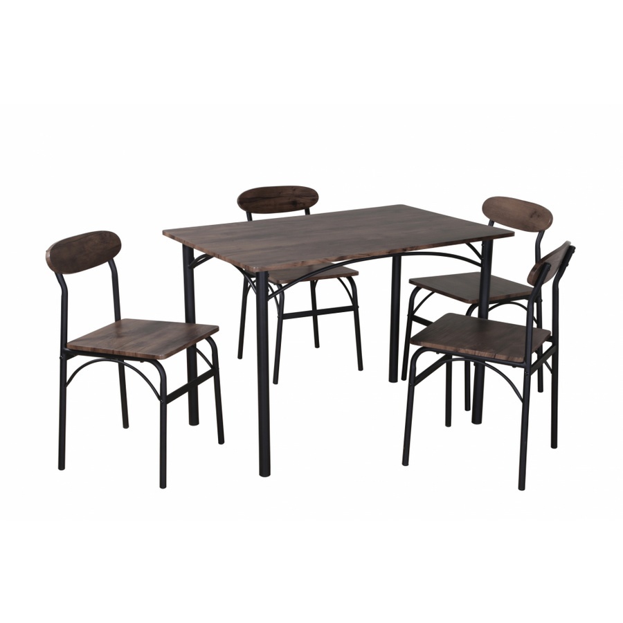 electrol-shop-delicato-ชุดโต๊ะอาหาร-4-ที่นั่ง-รุ่น-darkchoc-โต๊ะ-70x110x75-5-ซม-สินค้ายอดฮิต-ขายดีที่สุด