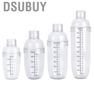 Dsubuy Juices Shaker  Easy To Assemble Plastic for Family Kitchen Restaurant Bar Home Cafe