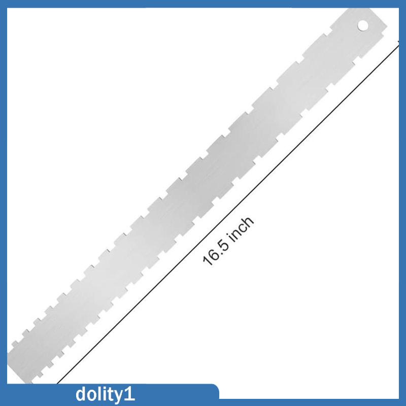 dolity1-ไม้บรรทัดสเตนเลส-ขอบตรง-สําหรับวัดคอกีตาร์-เบส-2-ชิ้น