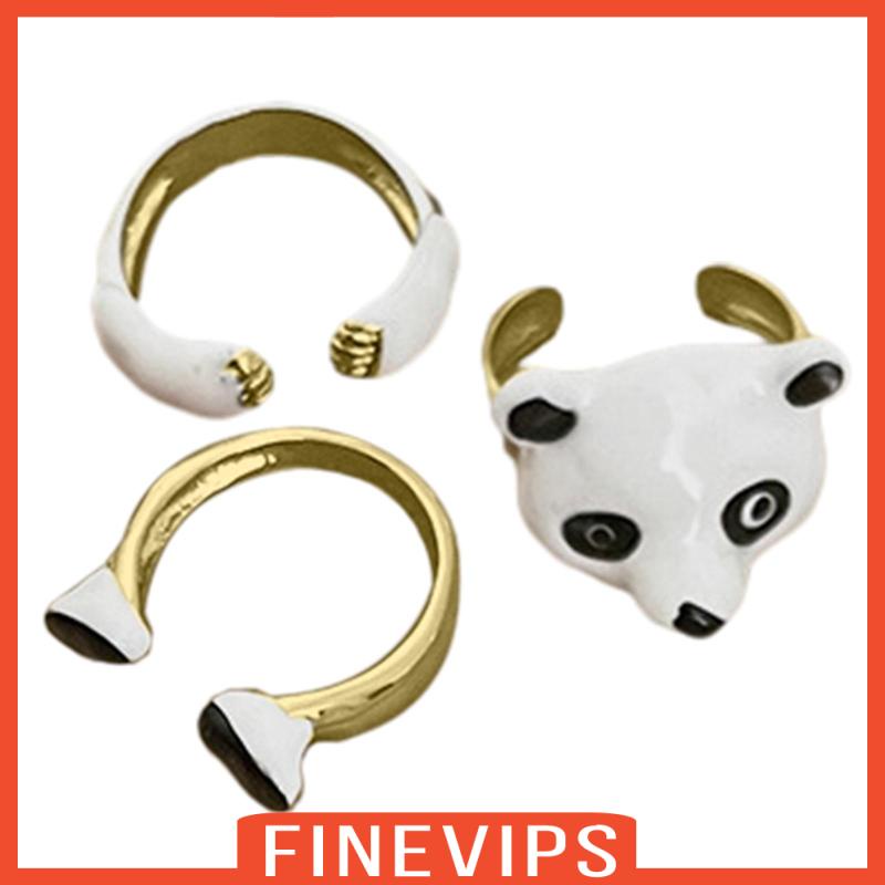 finevips-แหวนเปิด-รูปสัตว์-ของขวัญวันเรียนจบ-ปรับได้-สําหรับแม่-และลูกสาว