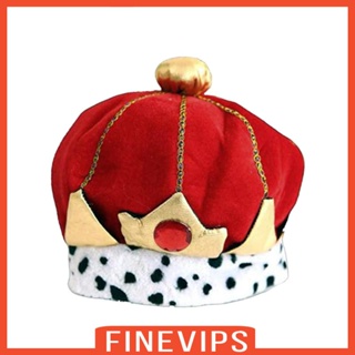 [Finevips] หมวกมงกุฎราชา หมวกวันเกิด มงกุฎราชาน่ารัก มงกุฎรัดเกล้า เด็ก พรอม แต่งตัว สําหรับงานรื่นเริง ฮาโลวีน เด็ก วัยรุ่น
