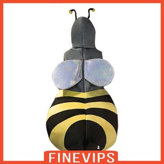 [Finevips] เครื่องแต่งกาย รูปผึ้ง ฉลาม ใส่สบาย สําหรับผู้ใหญ่ เด็ก ปาร์ตี้ฮาโลวีน
