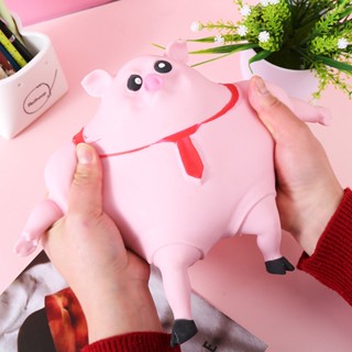 Piggy Squeeze Toy หมูยืด สกุชชี่ ของเล่นยืดได้ ของเล่นบีบ คลายความเครียด สกุชชี่ ของเล่น ของเล่นบีบนุ่ม ของเล่นยืด【พร้อมส่งตลอด24ชม】