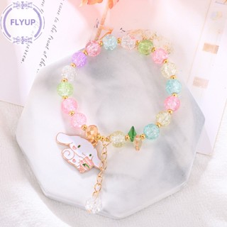 Flyup สร้อยข้อมือ ลายการ์ตูนอนิเมะ Kuromi Cinnamoroll Mymelody เครื่องประดับ สําหรับผู้หญิง