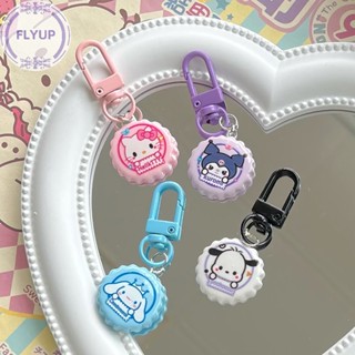 Flyup พวงกุญแจ จี้การ์ตูนน่ารัก Kawaii Kuromi My Melody Cinnamoroll สําหรับตกแต่งกระเป๋า ของขวัญวันเกิดเด็ก