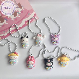 Flyup Kawaii พวงกุญแจ จี้การ์ตูน Cinnamoroll น่ารัก ของขวัญ สําหรับเด็กผู้หญิง