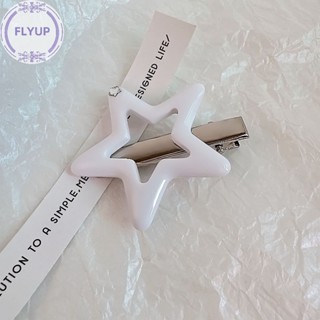 Flyup กิ๊บติดผมโลหะ รูปดาวห้าแฉก ไล่โทนสี สไตล์วินเทจ พังก์ หวานแหวว เครื่องประดับ สําหรับผู้หญิง TH