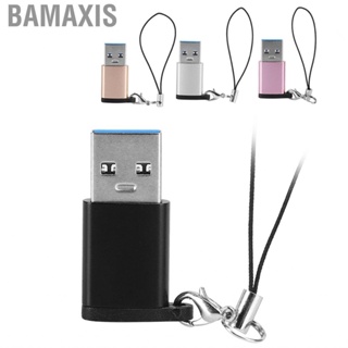Bamaxis Aluminum Alloy  3Pcs Connectors Type-C Adapter  Lanyard USB for Device