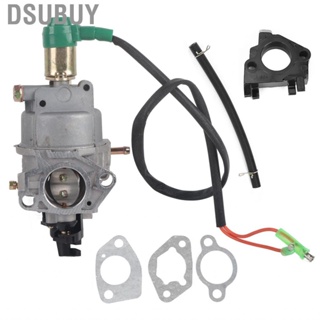 Dsubuy Carburetor Gasket Intake Manifold Adapter Kit with Solenoid Carb Zinc Alloy Material Fit for GX340 GX360 GX390 GX420 Engine