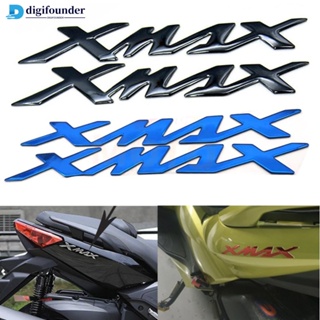 Digifounder สติกเกอร์โลโก้ N-MAX 3D กันน้ํา สําหรับติดตกแต่งรถมอเตอร์ไซค์ Yamaha NMAX XMAX N MAX N-MAX 155 250 400 125 I8P5