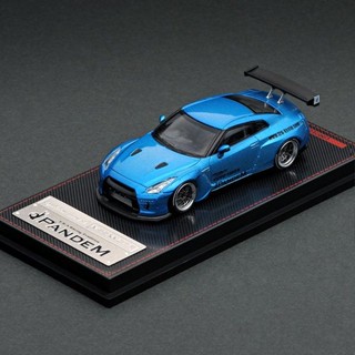 ignition 1: 64 Nissan GTR R35 รูปจรวด กระต่าย    โมเดล รถ ของเล่นเด็กผู้ชาย ของขวัญวันเกิด ตกแต่งบ้าน