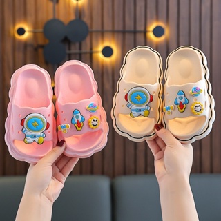[Do Re Mi] รองเท้าแตะน่ารักกันลื่นสำหรับเด็กชายและเด็กหญิง