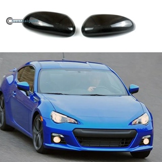 กรอบคาร์บอนไฟเบอร์ ติดกระจกมองหลังรถยนต์ แบบเปลี่ยน สําหรับ Toyota GR86 Subaru BRZ 2021-2023 1 คู่