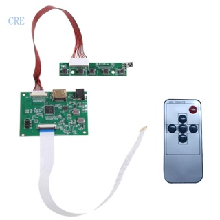 Cre บอร์ดไดรเวอร์ LCD PCB-800807V1 EDP 1HDMI เข้ากันได้กับหน้าจอ ความละเอียดมาตรฐาน พอร์ตเชื่อมต่อขนาดใหญ่