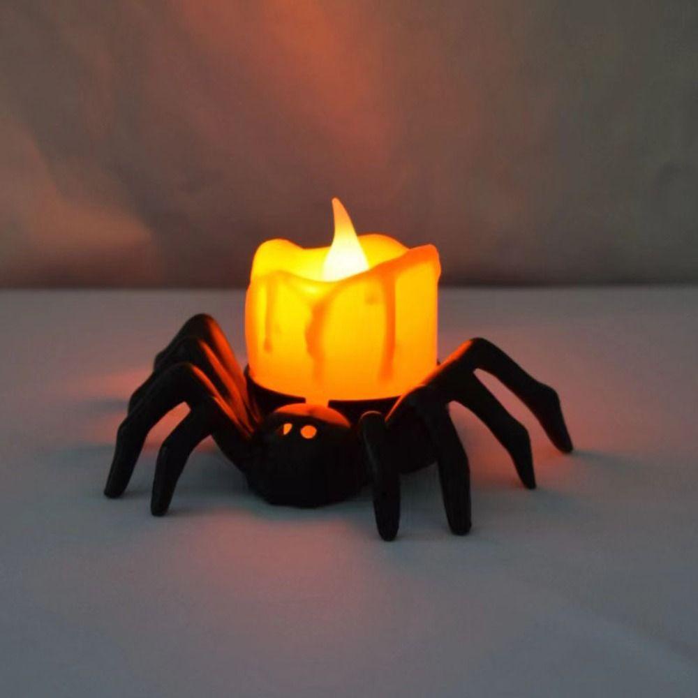 allgoods-โคมไฟ-led-รูปแมงมุม-แมงมุม-ฮาโลวีน-สําหรับตกแต่งปาร์ตี้ฮาโลวีน