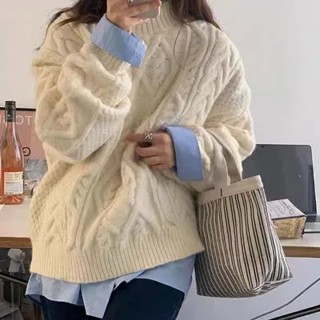 เสื้อกันหนาว ผ้าถักนิตติ้ง ขนาดเล็ก เข้ากับทุกการแต่งกาย แฟชั่นฤดูใบไม้ร่วง สําหรับผู้หญิง L4Y1