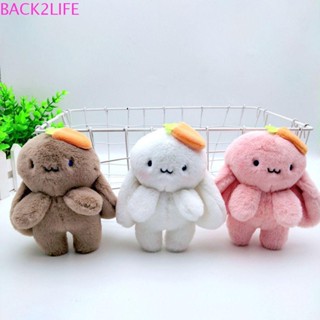 Back2life พวงกุญแจ จี้ตุ๊กตากระต่ายหัวไชเท้า ของขวัญสําหรับเด็ก