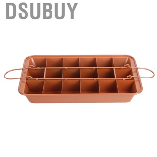 Dsubuy Non-Stick Brownie Pan Baking Tray Chocolate Cake Mold With Dividers Kitchen Uten