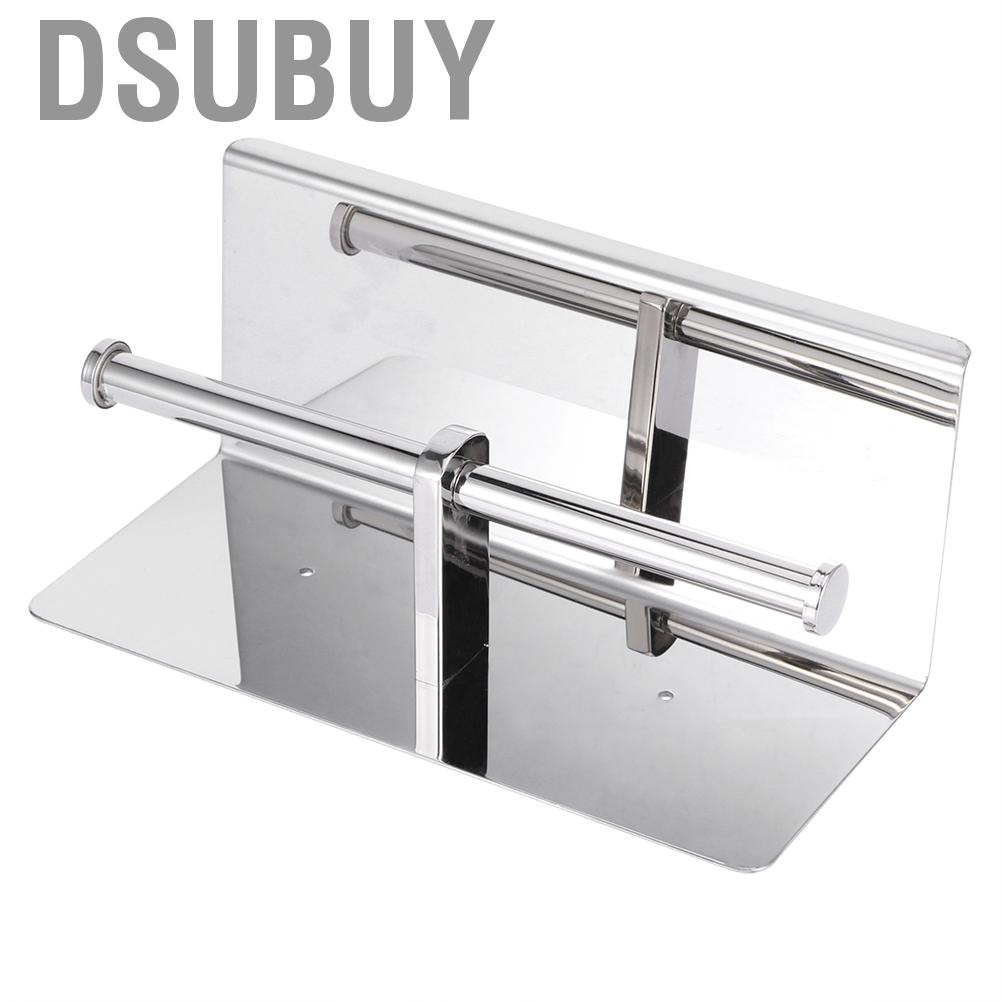 dsubuy-stainless-steel-dual-rack-roll-paper-holder-toilet-with-mobile-phone