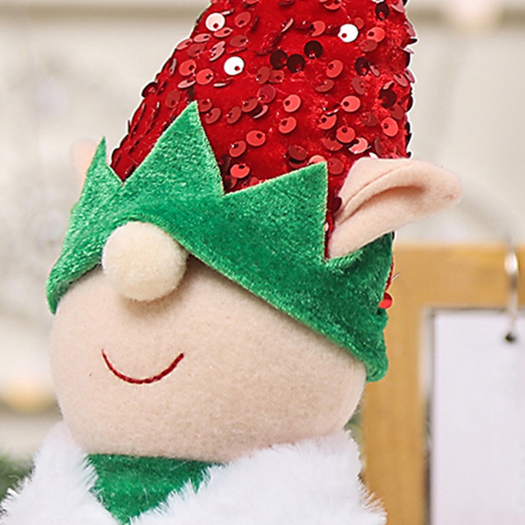ari-ตุ๊กตาเอลฟ์น่ารัก-ประดับเลื่อม-สีแดง-สีเขียว-สําหรับตกแต่งบ้าน-ออฟฟิศ-ปาร์ตี้คริสต์มาส