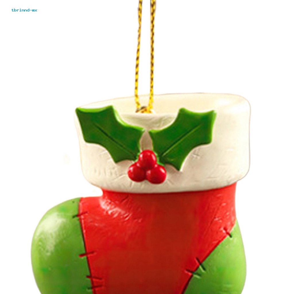 tbrinnd-จี้ตุ๊กตาซานตาคลอส-สโนว์แมน-กวางเอลก์-คริสต์มาส-พร้อมสายคล้อง-สําหรับตกแต่งต้นคริสต์มาส-เทศกาล-6-ชิ้น
