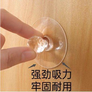 Hot Sale# round punch-free sucker wardrobe adhesive handle self-adhesive sliding door cabinet drawer wardrobe glass window door 8cc