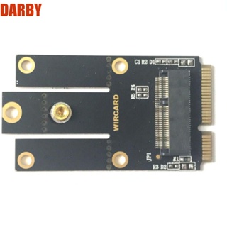 Darby อะแดปเตอร์การ์ดเครือข่ายไร้สาย M.2 Ngff Wifi M.2 เป็น Mini Mini Pcie M2 Ngff Key A+E พร้อมสกรู M.2 Ngff Wifi