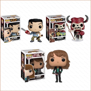 23 FUNKO POP The Evil Dead Action Figure Ashley Deadite Ruby โมเดลตุ๊กตาของเล่นสําหรับเด็กของขวัญของสะสมเครื่องประดับ