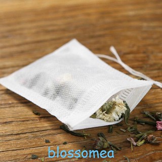 Blossomea ถุงกรองชาเปล่า แบบใช้แล้วทิ้ง 100 ชิ้น