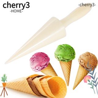 Cherry3 แม่พิมพ์กรวยพลาสติก แบบไม่ติด สําหรับทําไอศกรีม พิซซ่า DIY