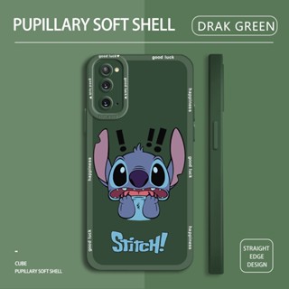 สําหรับ Samsung Galaxy S20 Plus S20 Ultra S20 FE 5G เคสโทรศัพท์ซิลิโคน TPU แบบนิ่ม ลายการ์ตูน Stitch กันกระแทก