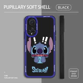 สําหรับ Honor 20 50 9X Pro การ์ตูน กลัว Stitch เคสโทรศัพท์ ซิลิโคนนุ่ม TPU เคสป้องกัน กันกระแทก