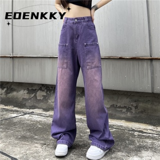 EOENKKY  กางเกงขายาว กางเกงเอวสูง สไตล์เกาหลี แฟชั่น 2023 NEW  Korean Style ทันสมัย Trendy ทันสมัย A23L06C 36Z230909
