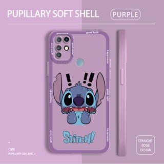 สําหรับ Infinix Hot 8 9 10 11 Play 10S 10i Smart5 Smart6 เคสโทรศัพท์ซิลิโคน TPU แบบนิ่ม ลายการ์ตูน Stitch กันกระแทก