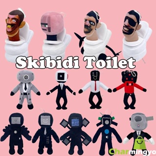 28cm 🌟Skibidi Toilet ห้องน้ำ Speakerman bosses เสียง ตำหนิตุ๊กตา ของเล่นหรูหรา 2023