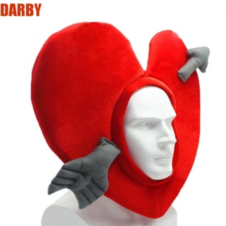 Darby หมวกคอสเพลย์ รูปลูกศรกามเทพ แบบสวมหัว ให้ความอบอุ่น พร็อพสําหรับงานปาร์ตี้