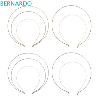 Bernardo ที่คาดผม แบบโลหะ หลายชั้น กันลื่น หรูหรา แฟชั่นสําหรับผู้หญิง DIY