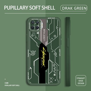 สําหรับ OPPO A8 A15 A15S A31 A32 A33 A53 A93 2020 A52 A92 Reno 4F เคสโทรศัพท์ซิลิโคน TPU แบบนิ่ม กันกระแทก ป้องกันกล้อง