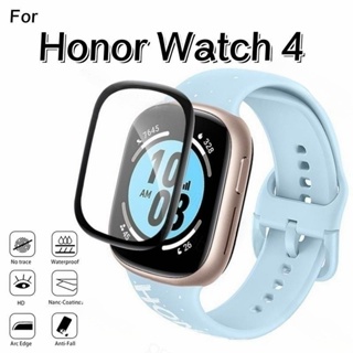 ฟิล์มกระจกนิรภัยกันรอยหน้าจอ 9D สําหรับ Honor Watch 4 Honor Watch 4 Huawei Watch Fit