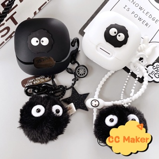 For Anker Soundcore Liberty 4 NC Case Cute Plush Briquette Keychain Pendant Soundcore Liberty 4 / Liberty 3 Pro Silicone Soft Case Cute Finger Ring Life Dot 3i / Note 3i Cover