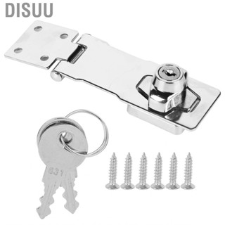 Disuu Safety Lock Hasp Large Keyed Locking For Small Doors Drawer US